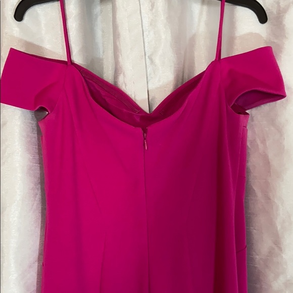 Night Way fuchsia mermaid gown - Picture 4 of 6